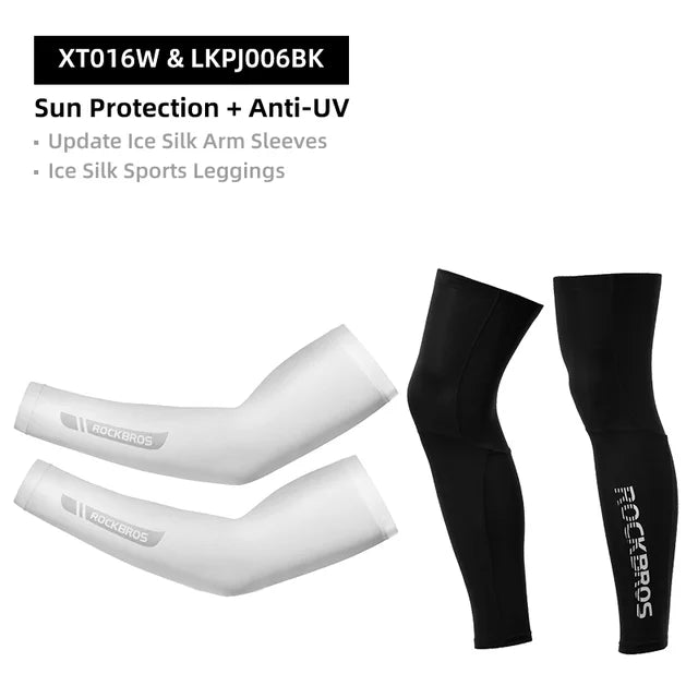 IceGuard | ROCKBROS Ice Silk Lycra Beenwarmers