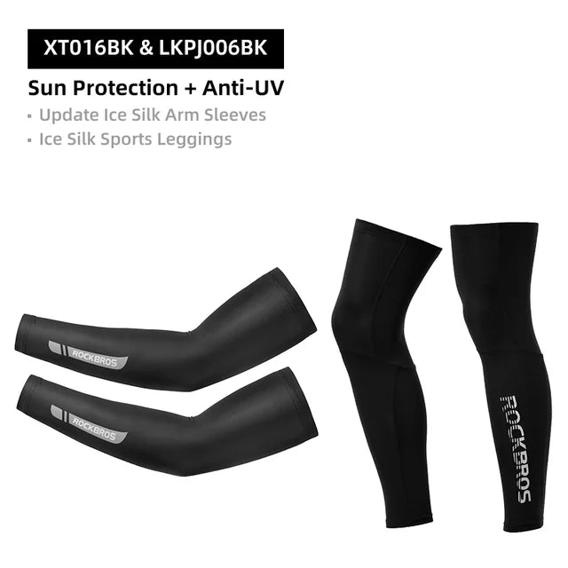 IceGuard | ROCKBROS Ice Silk Lycra Beenwarmers