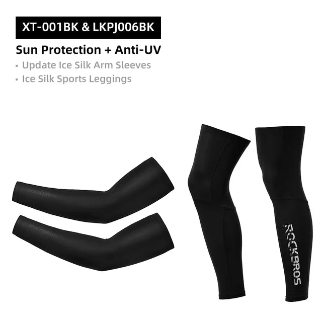 IceGuard | ROCKBROS Ice Silk Lycra Beenwarmers