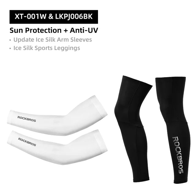 IceGuard | ROCKBROS Ice Silk Lycra Beenwarmers