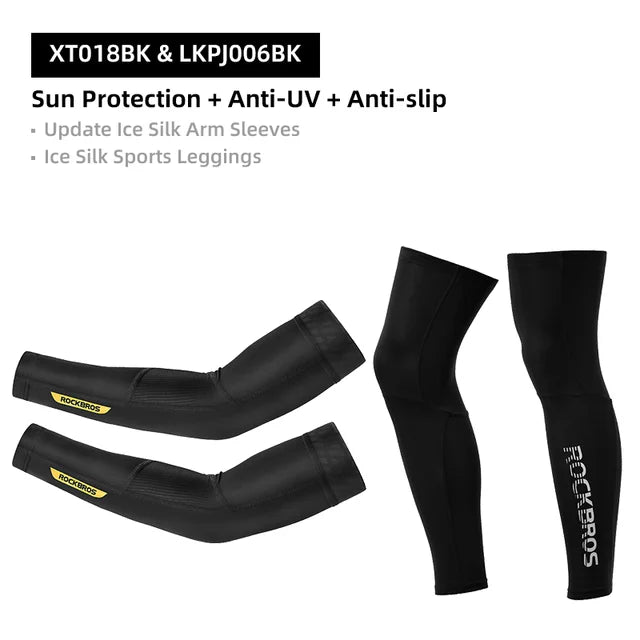 IceGuard | ROCKBROS Ice Silk Lycra Beenwarmers